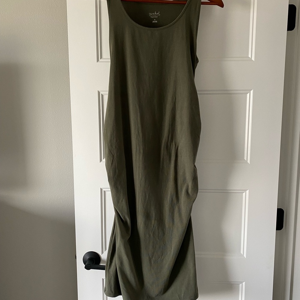Isabel Maternity Ruched Dress